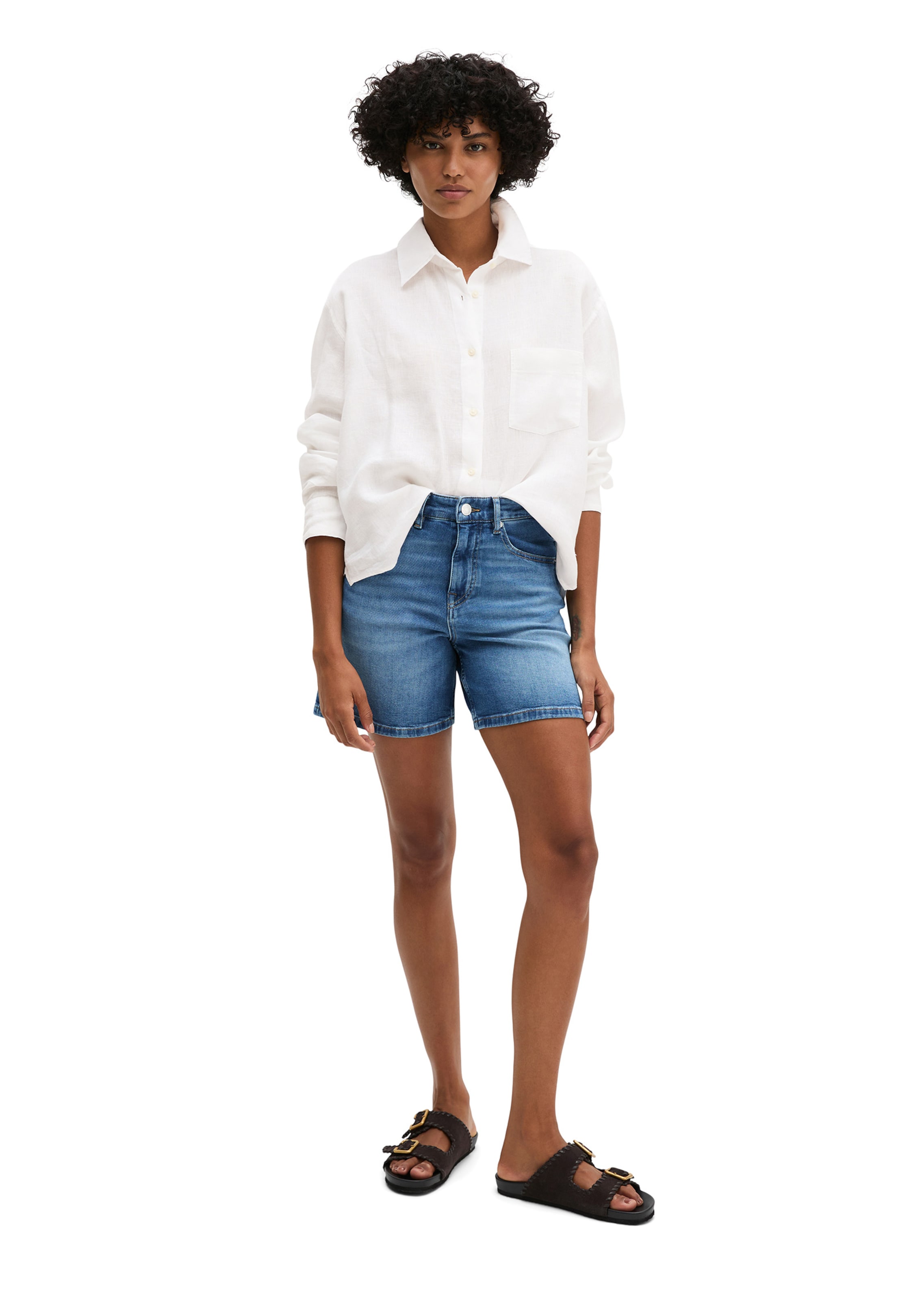 Marc O'Polo Regular Shorts in Blau