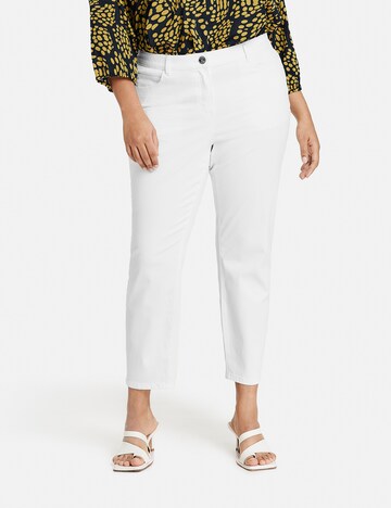 SAMOON Regular Jeans 'Betty' in White: front