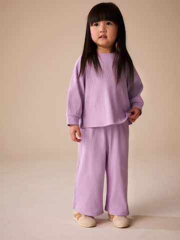 Next Wide Leg Hose in Lila
