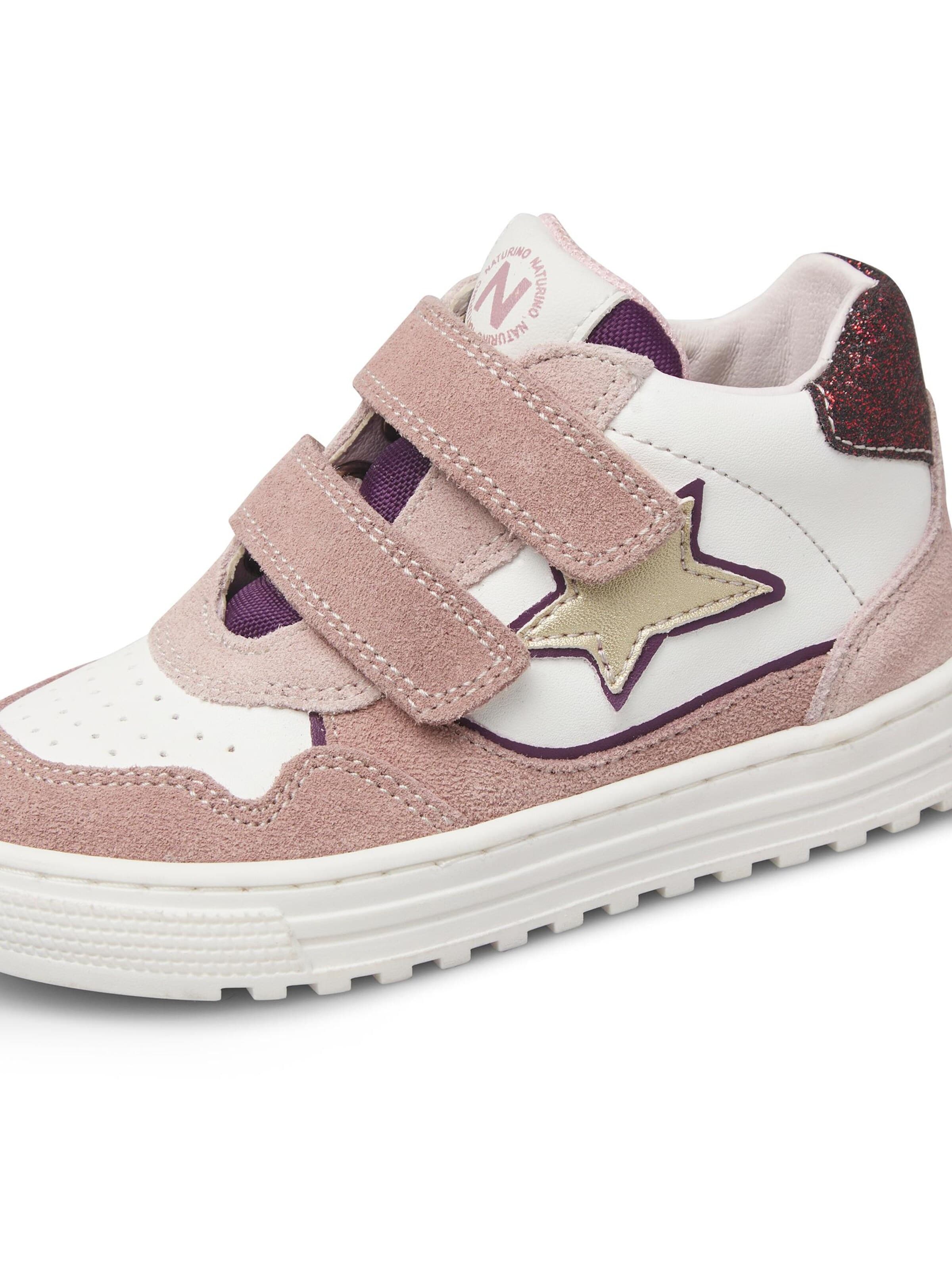 NATURINO Sneakers 'HESS HIGH 3 VL.' in Wit