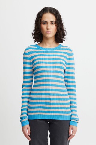 ICHI Pullover 'IHMAFA' in Blau: predná strana