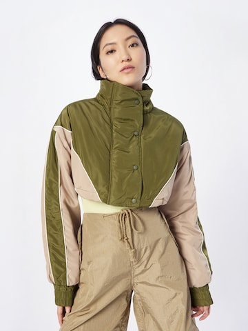 Nasty Gal Between-season jacket in Green: front