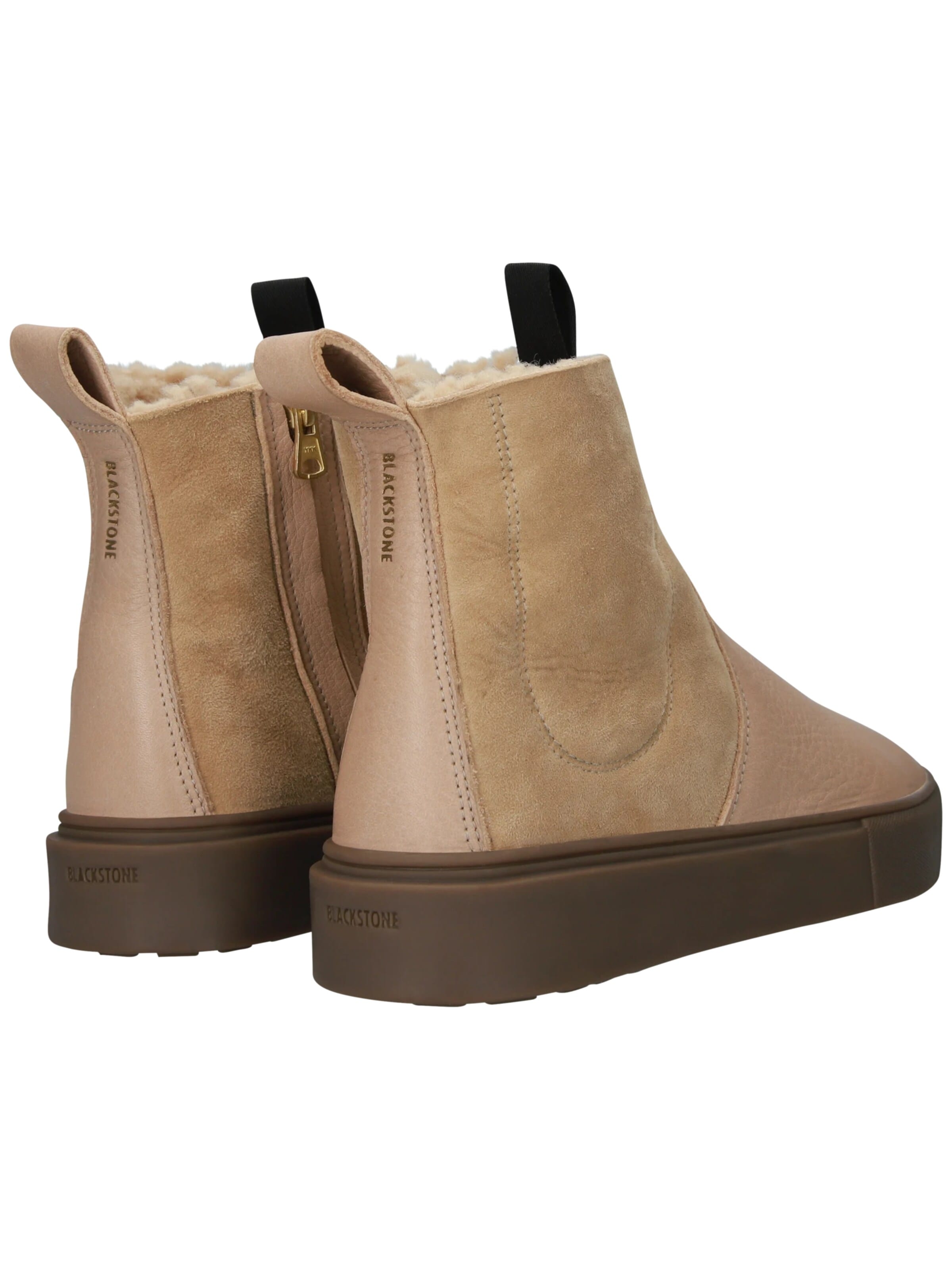 BLACKSTONE Enkellaarsjes 'Sermeq Naalu Cl208' in Beige