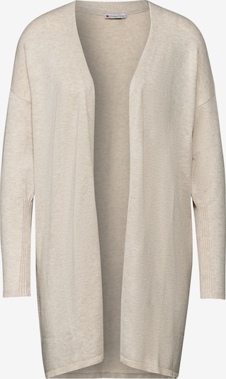 STREET ONE Langer Cardigan in beige, Produktansicht