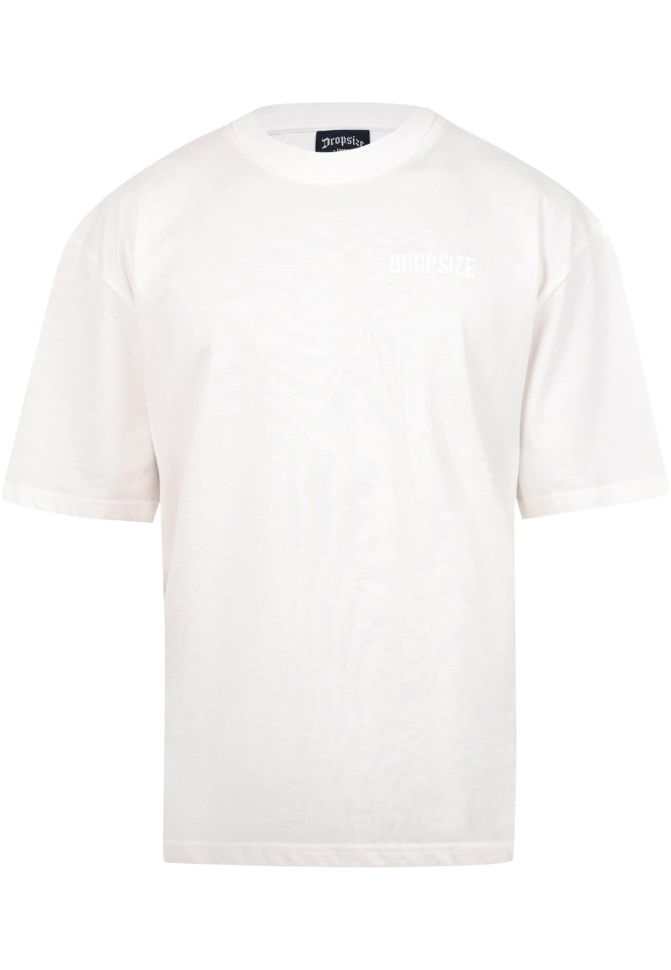 Dropsize Tričko – béžová: přední strana