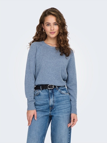 ONLY Trui 'ONLLESLY KINGS' in Blauw: voorkant