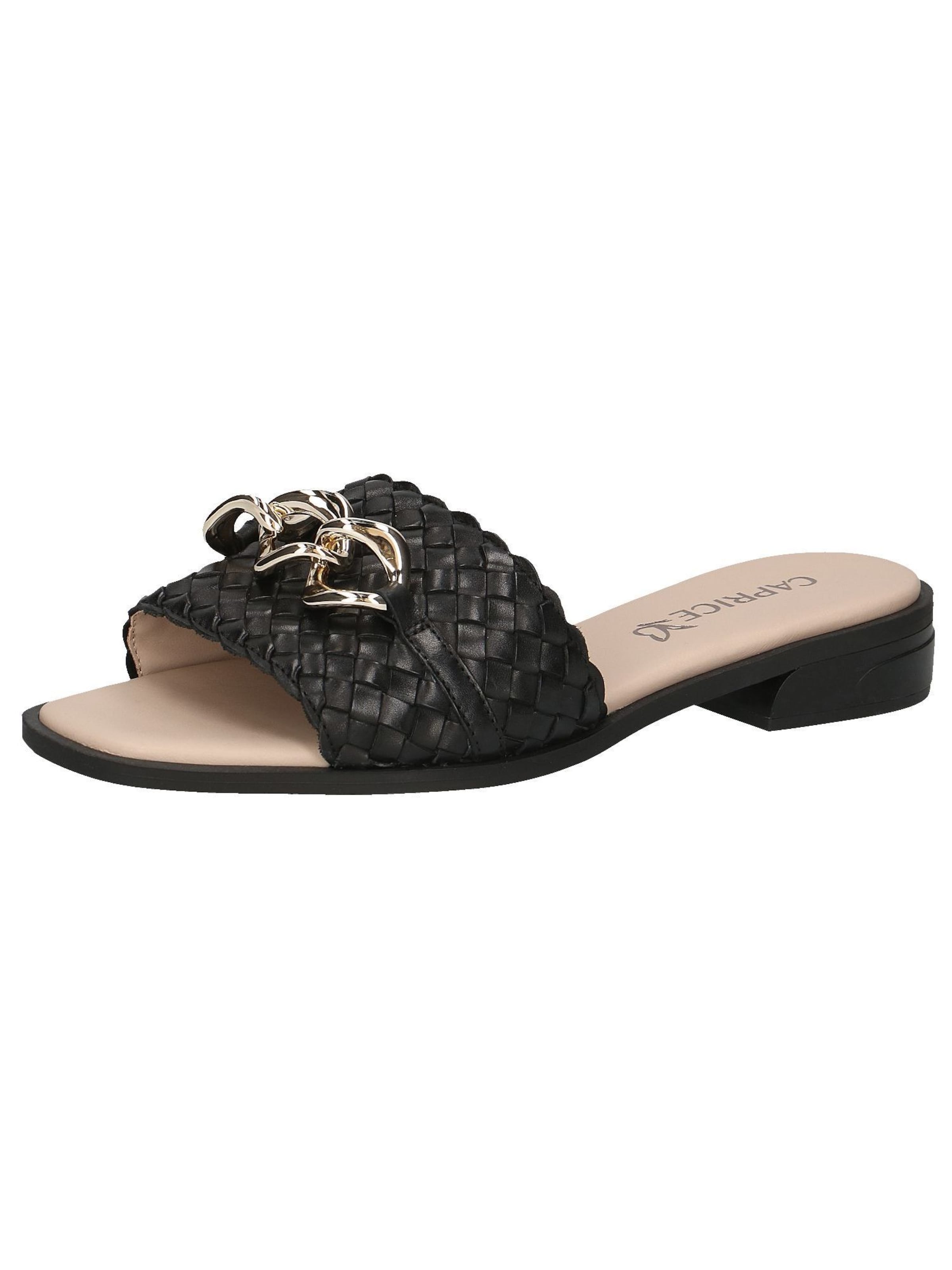 Zoccoletto di CAPRICE in nero: frontale