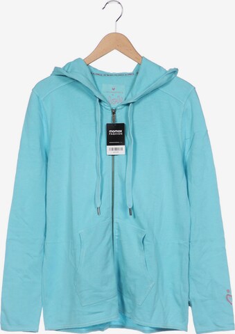LIEBLINGSSTÜCK Sweatshirt & Zip-Up Hoodie in XL in Blue: front