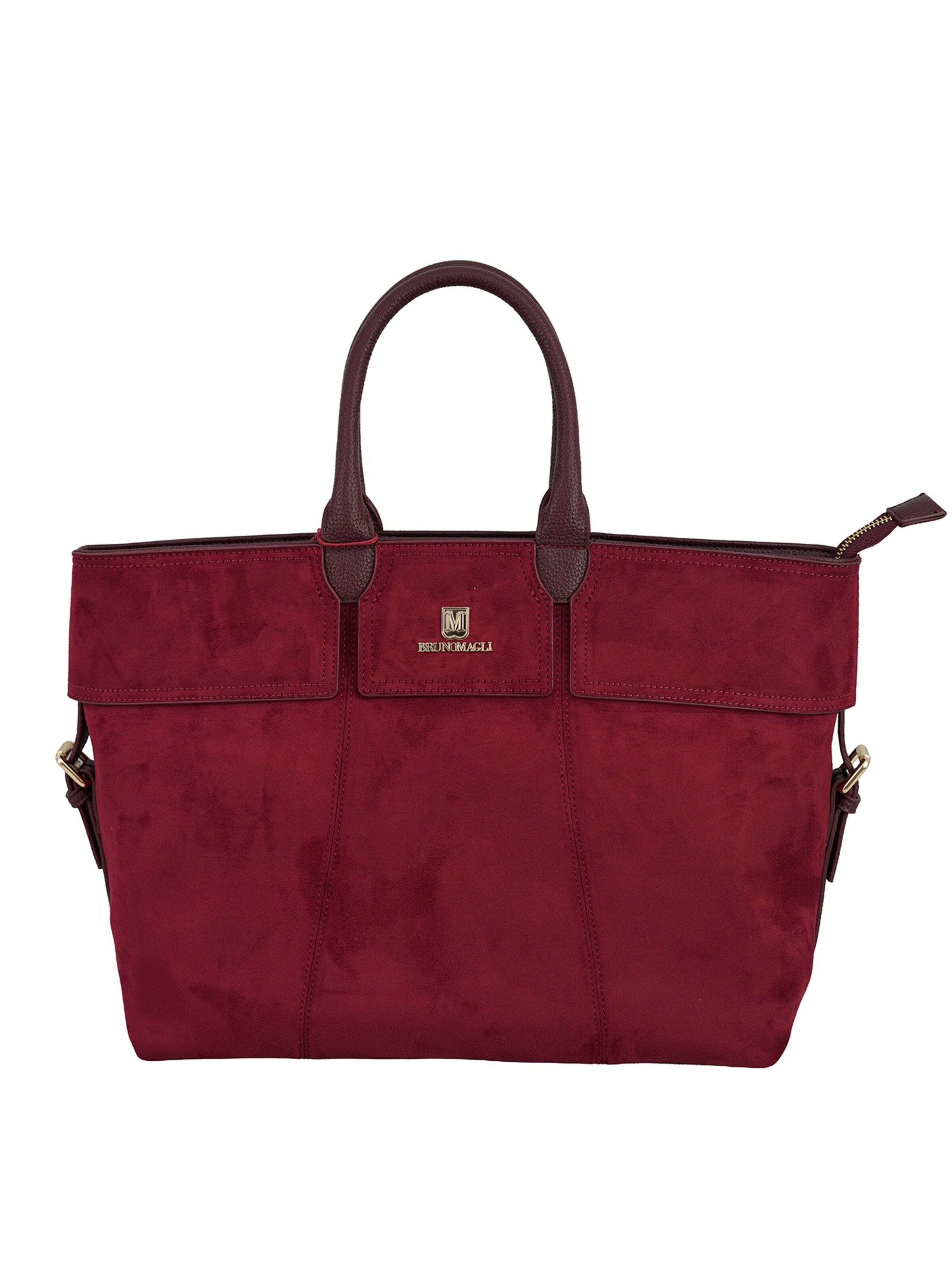 Borsa a mano 'Ecopelle' di Bruno Magli in rosso: frontale