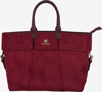 Borsa a mano 'Ecopelle' di Bruno Magli in rosso: frontale