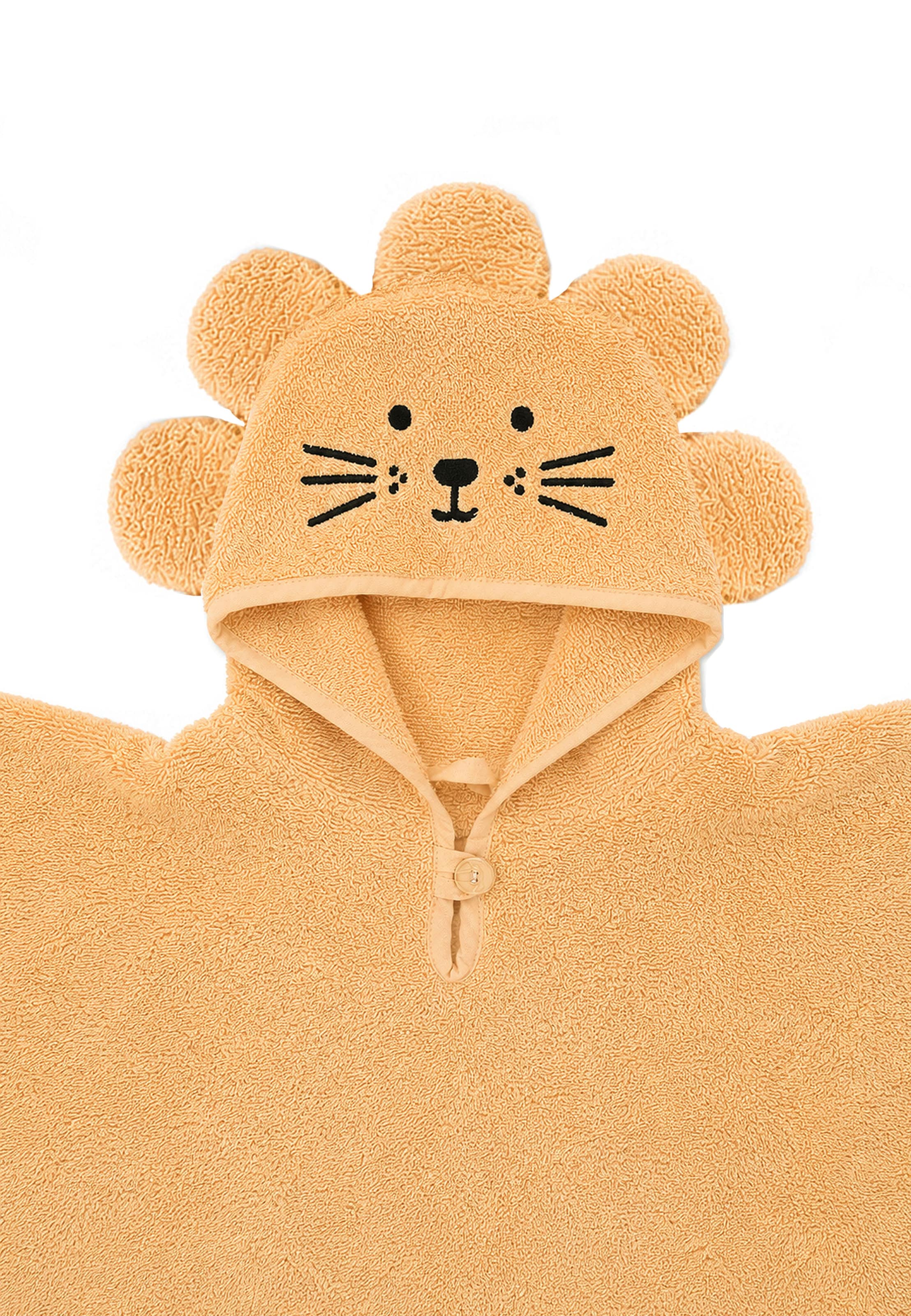 LILIPUT Bathrobe 'Löwe' in Brown