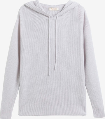 BELLEMERE NEW YORK Pullover 'Kaschmirpullover für jeden Tag' in Weiß: Vorderseite
