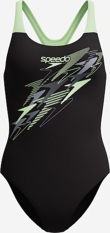 SPEEDO Active Swimsuit in Black: front