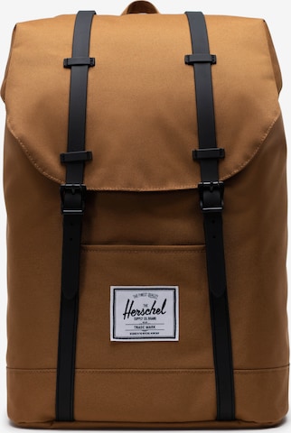 Herschel Backpack 'Retreat' in Brown: front