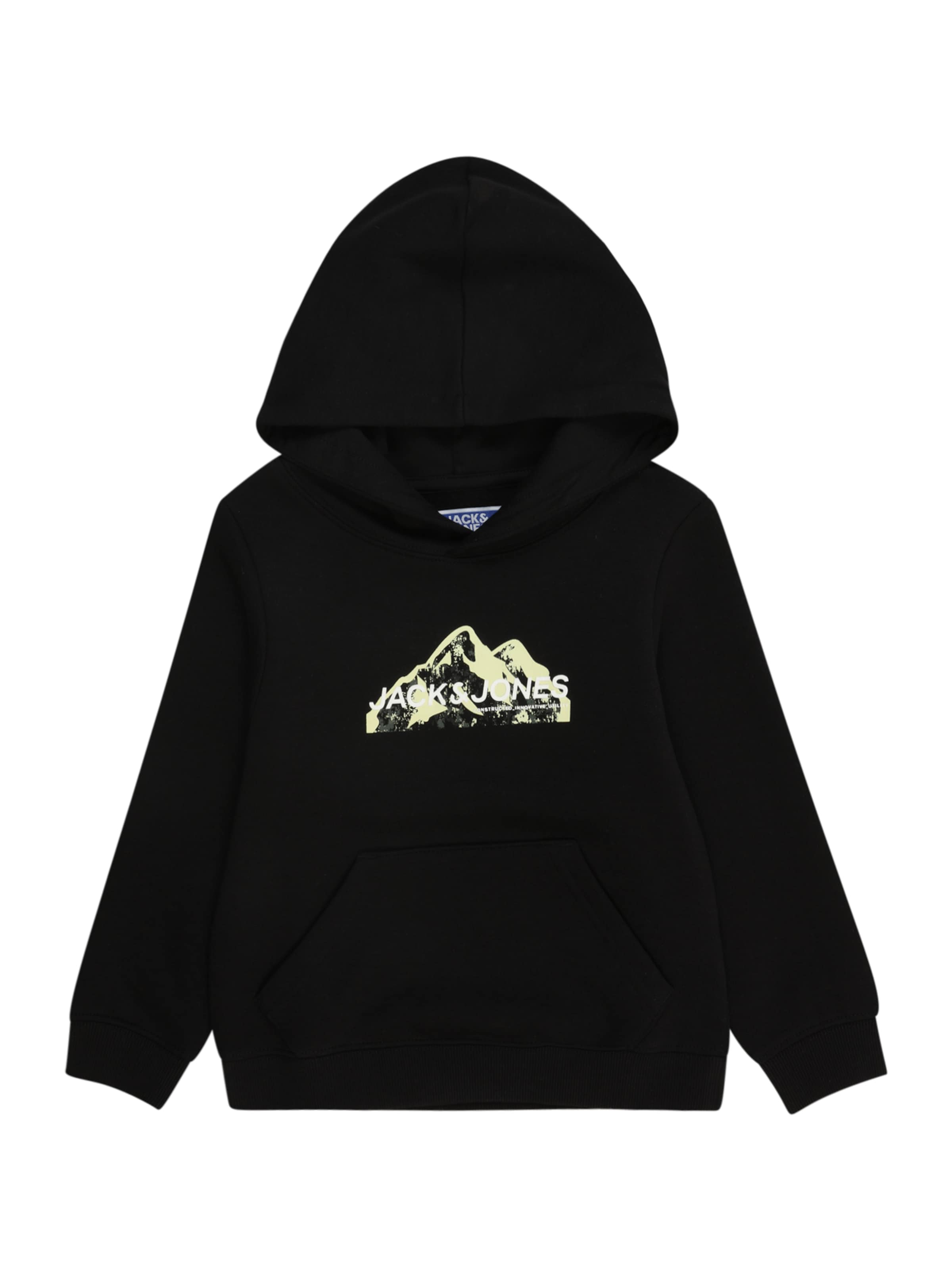 JACK & JONES MINI Tréning póló - fekete: elől