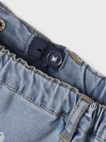 Effilé Jean NAME IT en bleu