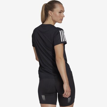 T-shirt fonctionnel 'Own the Run' ADIDAS PERFORMANCE en noir