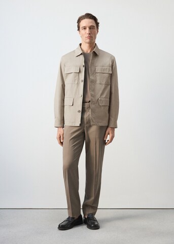 MANGO MAN Between-Season Jacket 'Date' in Beige