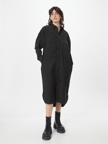 Robe-chemise G-Star RAW en noir : devant