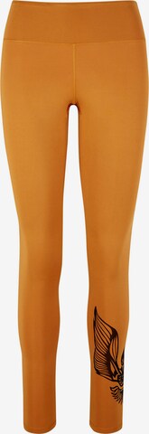 Kismet Yogastyle Slimfit Leggings in Gelb: predná strana