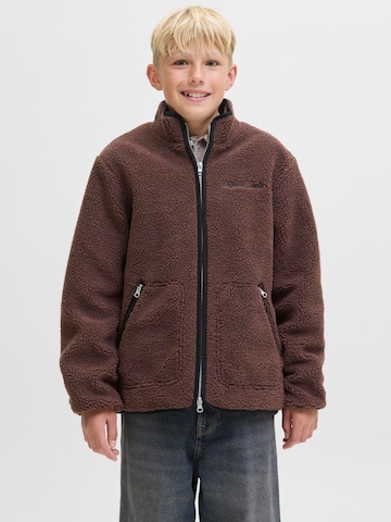 Jack & Jones Junior Between-season jacket in Brown: front