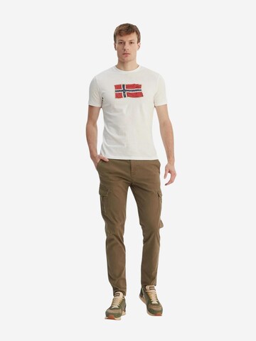 Maglietta 'S-MAHSA SS NP0A4FZB' di NAPAPIJRI in beige