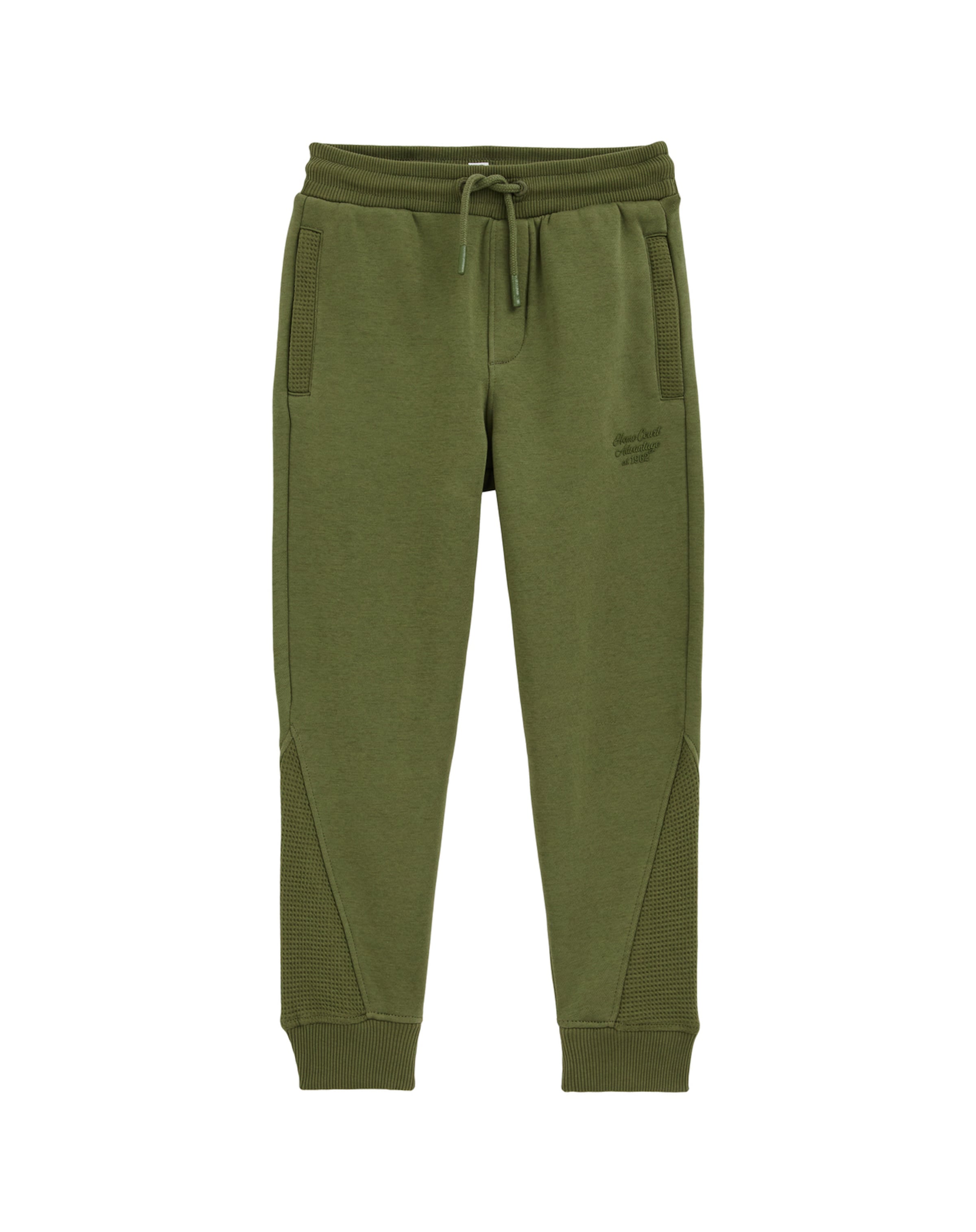 Effilé Pantalon WE Fashion en vert : devant