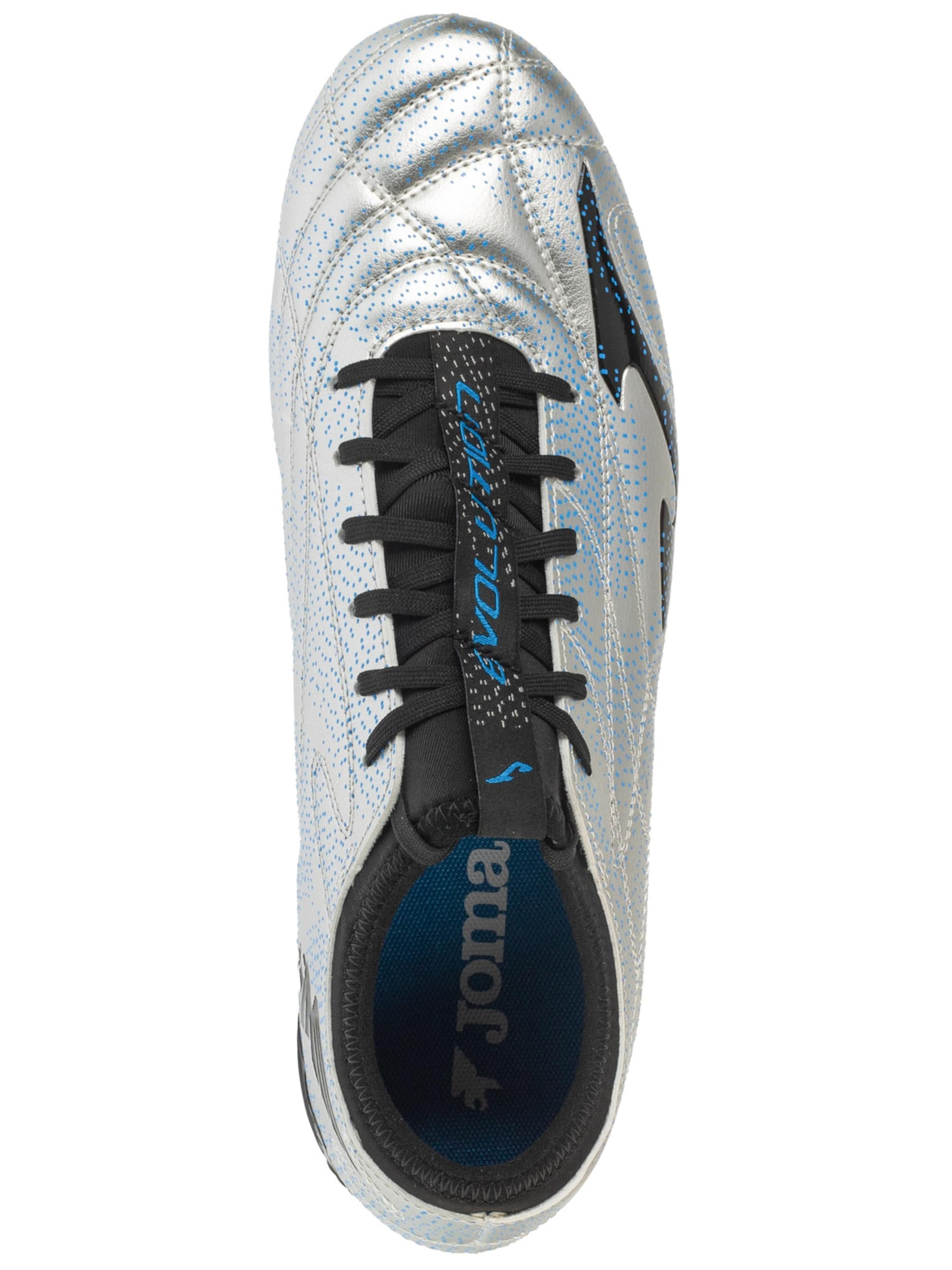 JOMA Soccer Cleats 'Evolution 25 EVOW FG' in Silver
