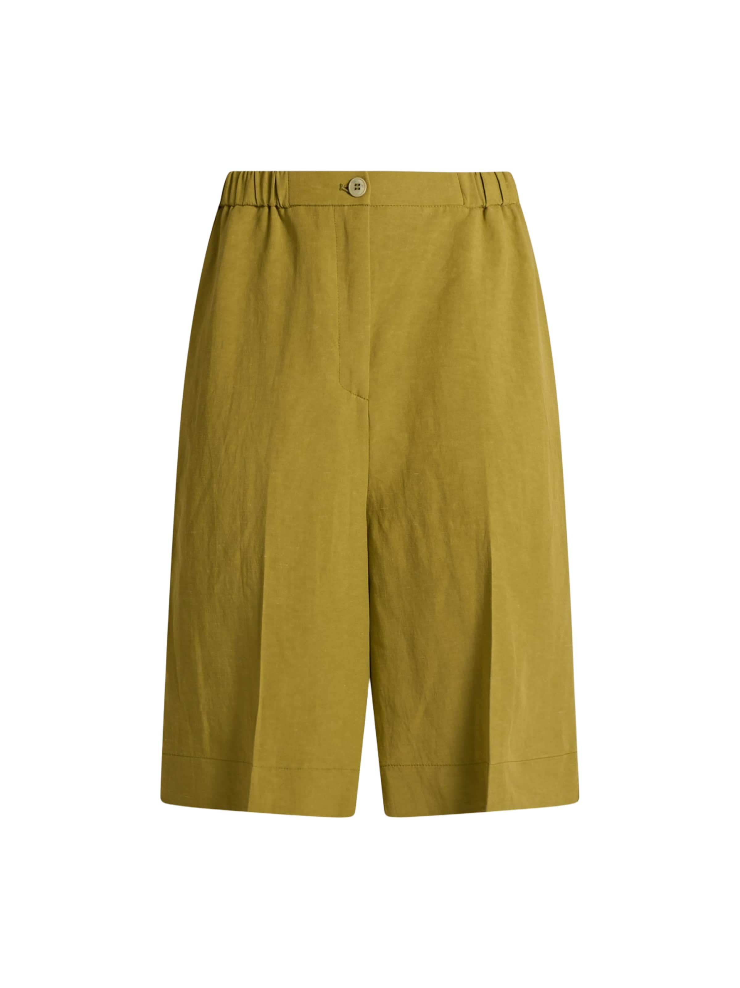 Merci Wide leg Pleated Pants 'Donna' in Green: front