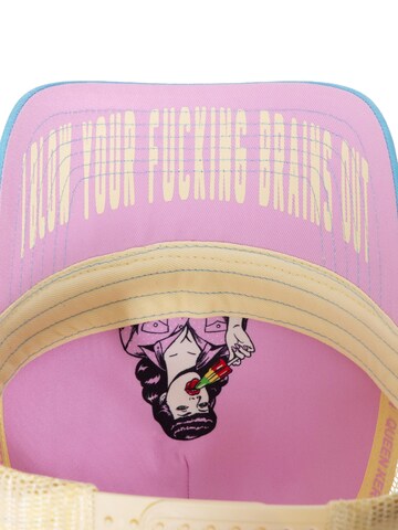 Queen Kerosin Cap 'Man Eater' in Pink