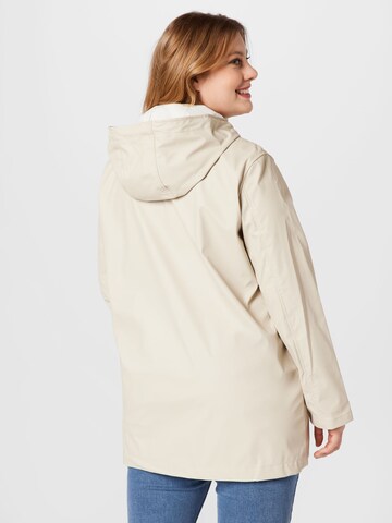 ONLY Carmakoma Weatherproof jacket 'ELLEN' in Beige