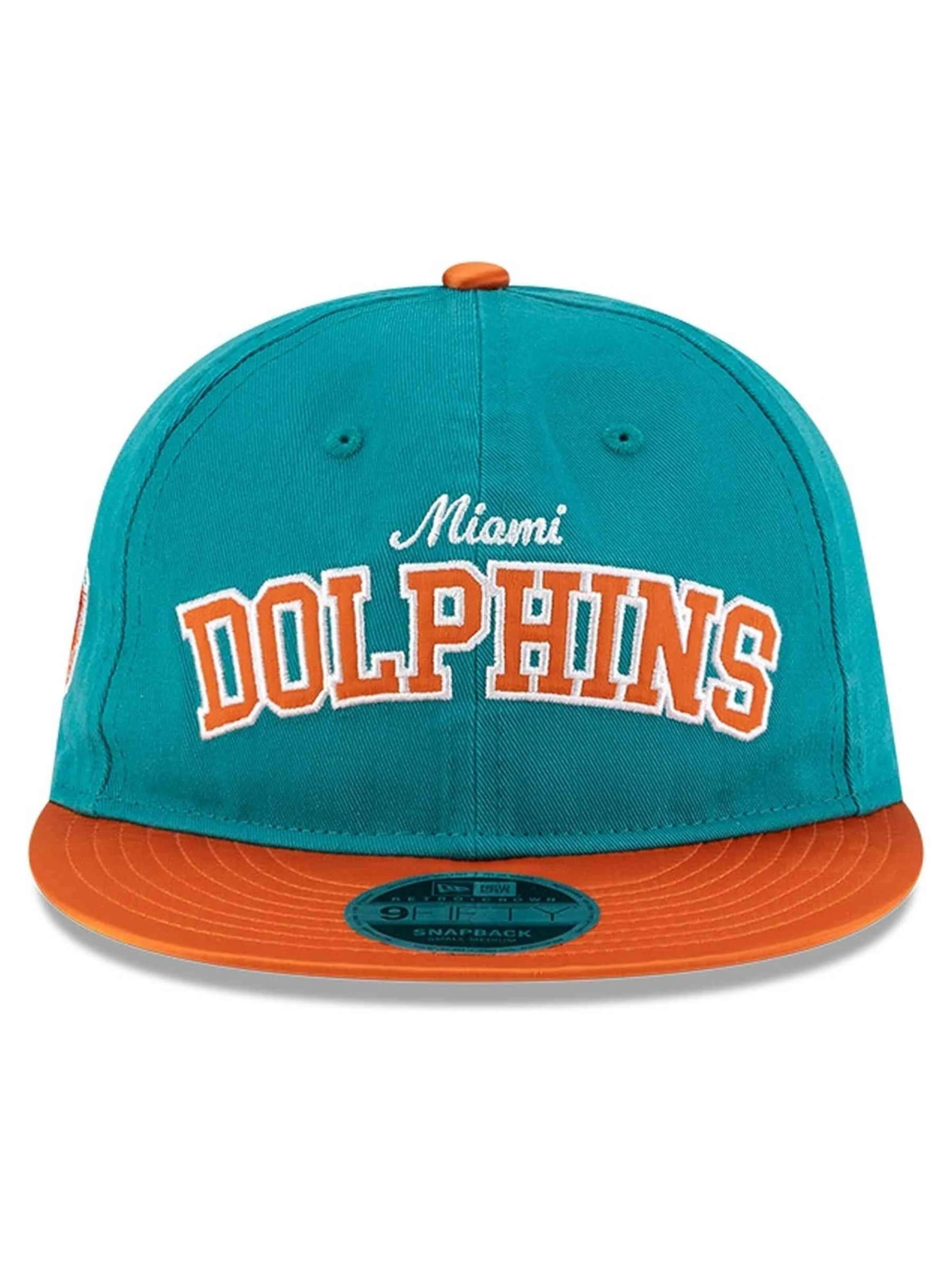 NEW ERA - Gorra 'Gorra new era turquesa miami dolphins nfl historic 9fifty rc miadol' en azul: frente