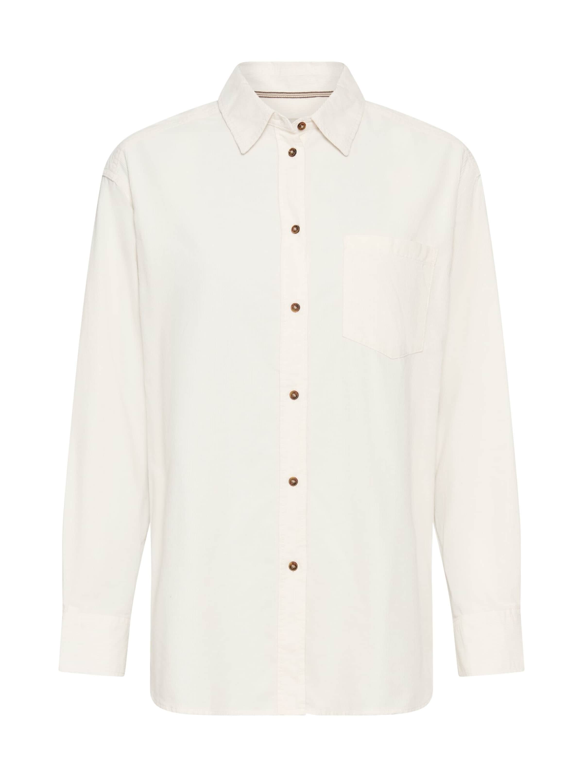 CAMEL ACTIVE Bluse mit Brusttasche in Weiß: Vorderseite