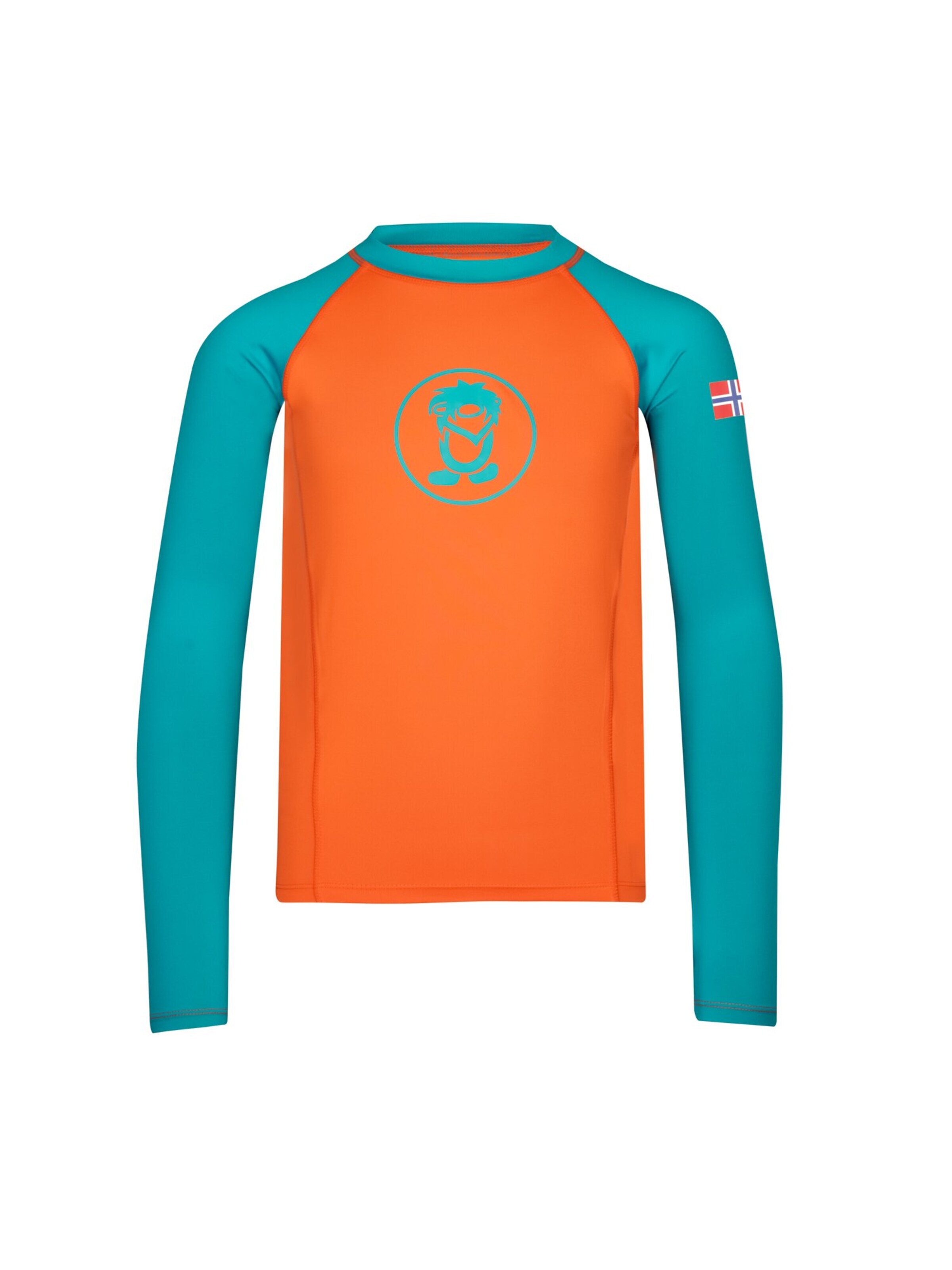 TROLLKIDS Athletic Swimwear in Orange: front