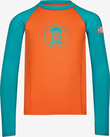 TROLLKIDS Athletic Swimwear in Orange: front