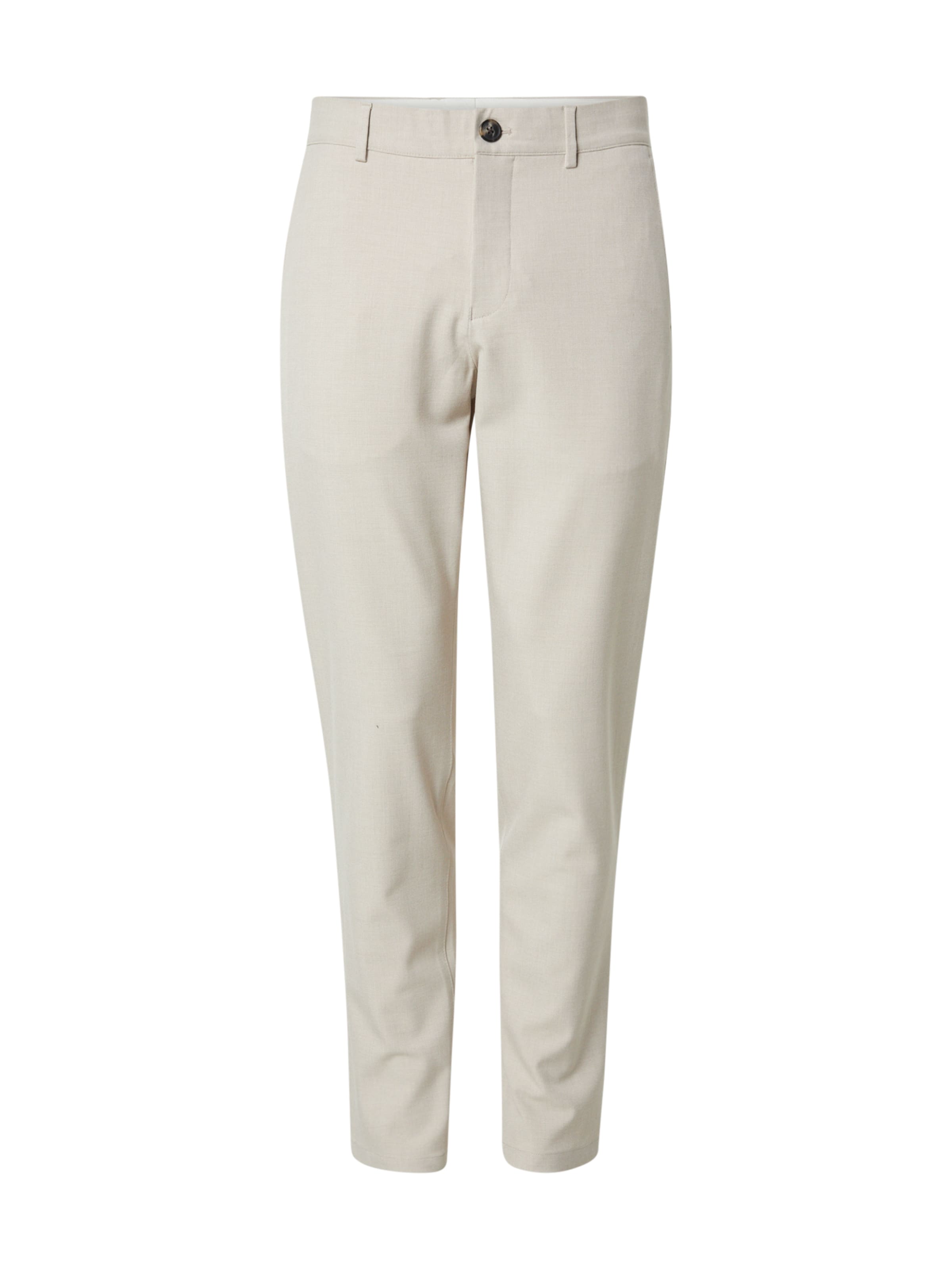 Slimfit Pantaloni 'SLHRobert' di SELECTED in beige: frontale