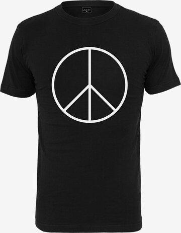 Maglietta 'Peace' di MT Men in nero: frontale
