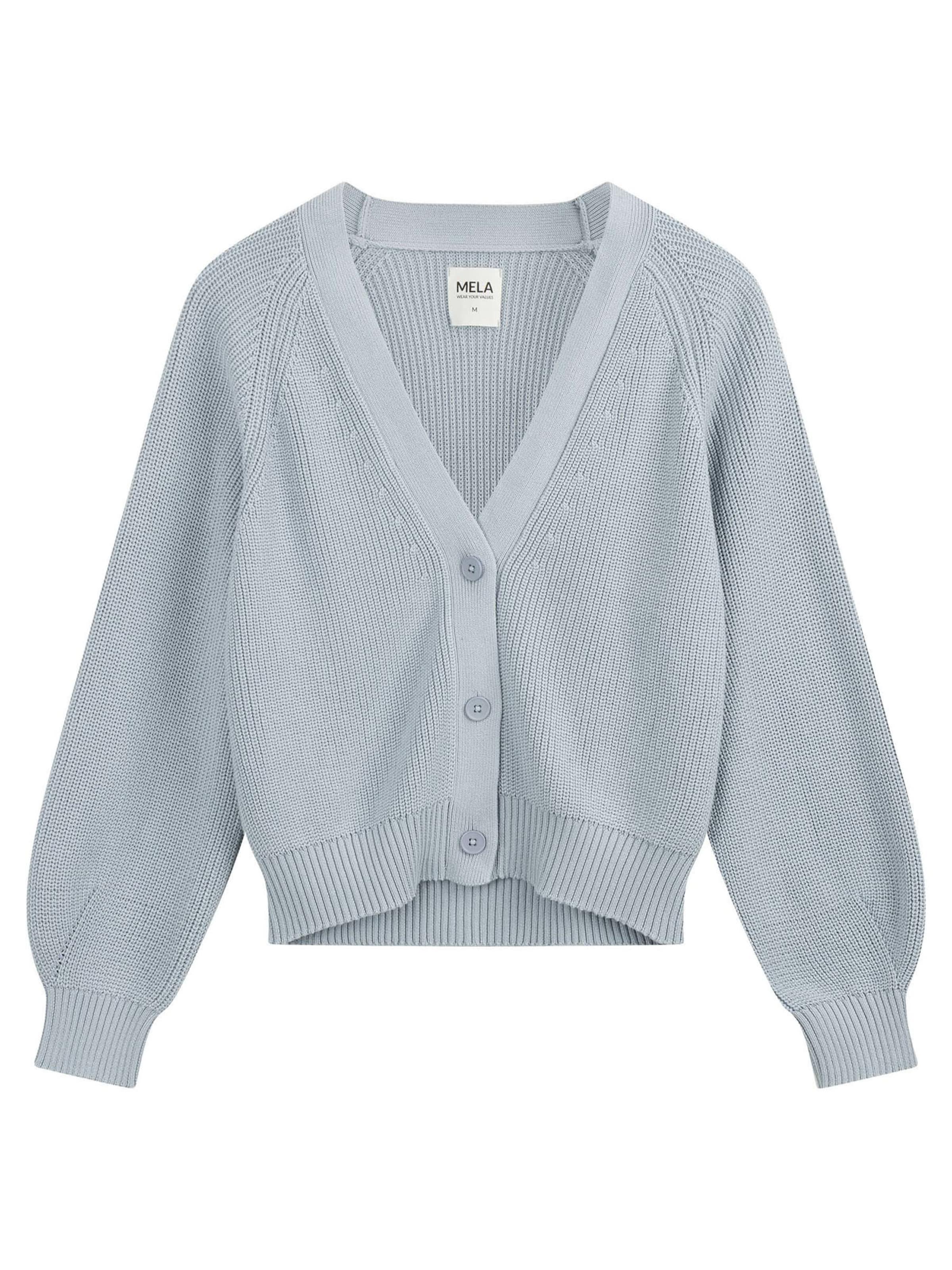 Cardigan 'Bhuma' MELA en bleu : devant