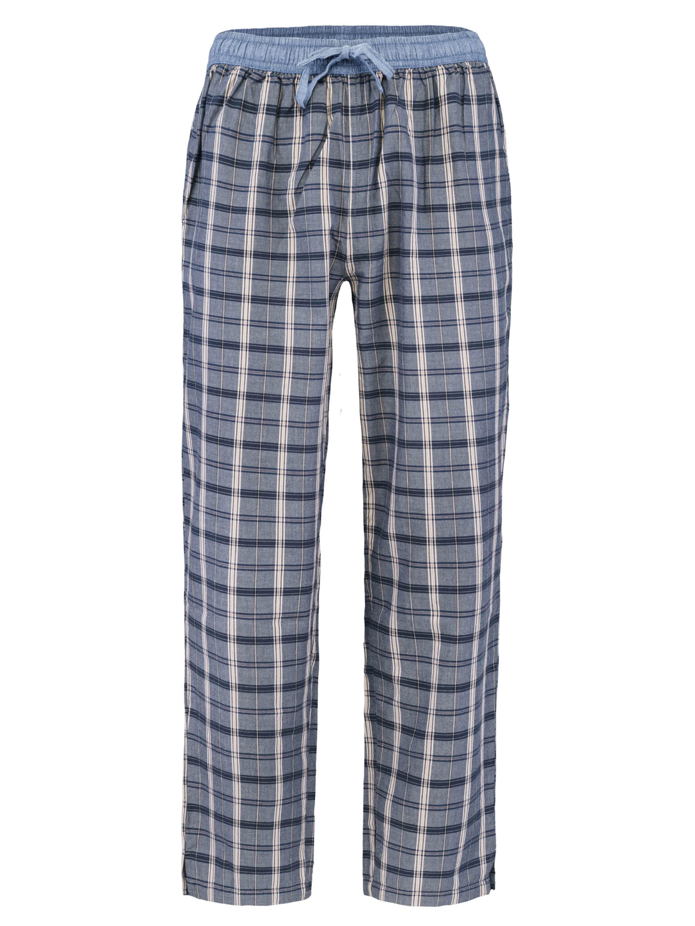 Pantalon de pyjama ' Olden Glory ' Luca David en beige : devant