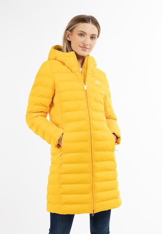ICEBOUND Raincoat in Yellow: front