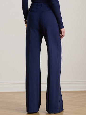 Wide Leg Pantalon à pince Lauren Ralph Lauren en bleu
