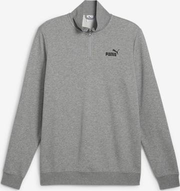 PUMA Athletic Sweatshirt in Grey: front