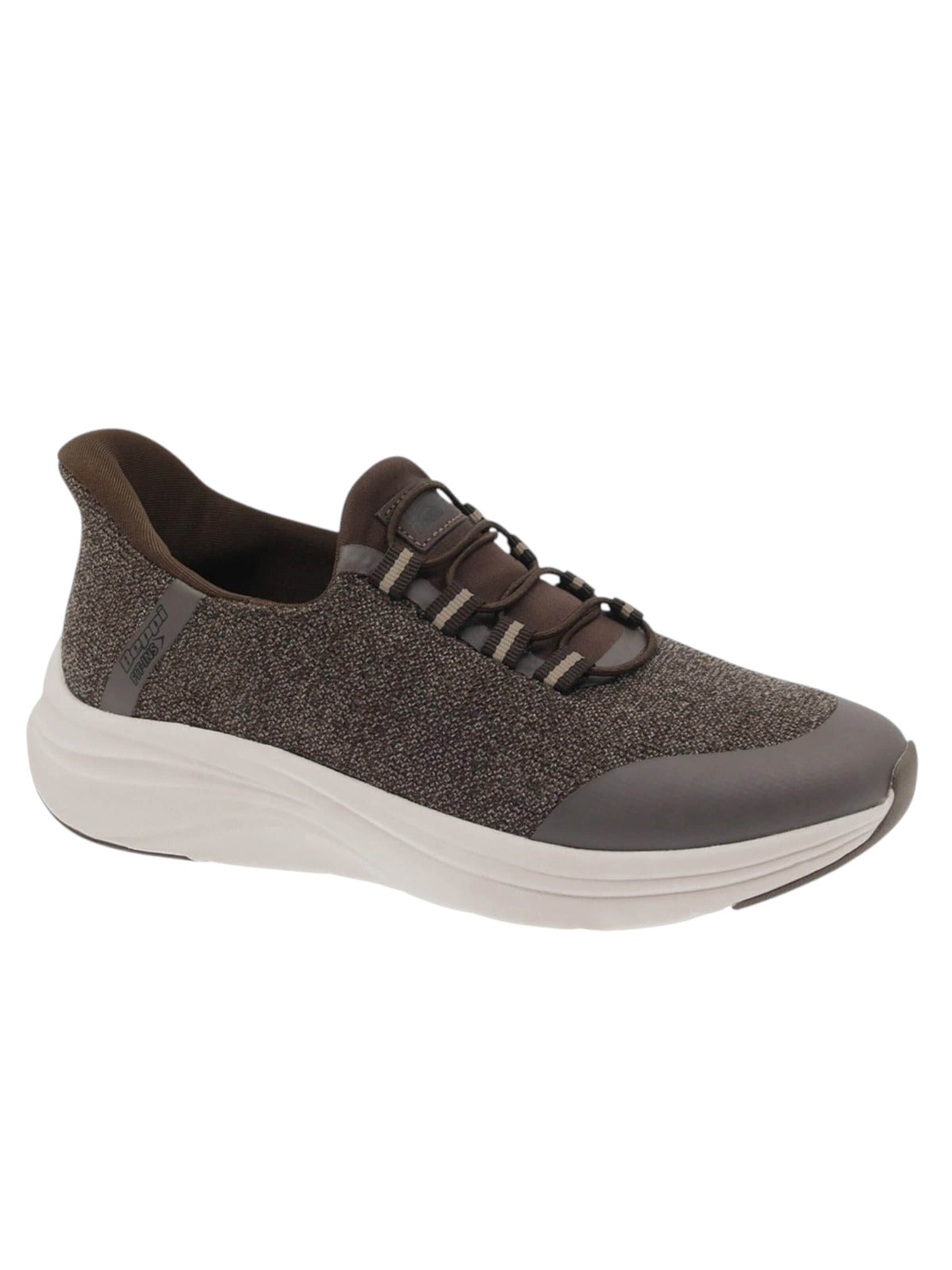 Beppi - Zapatillas sin cordones en marrón: frente