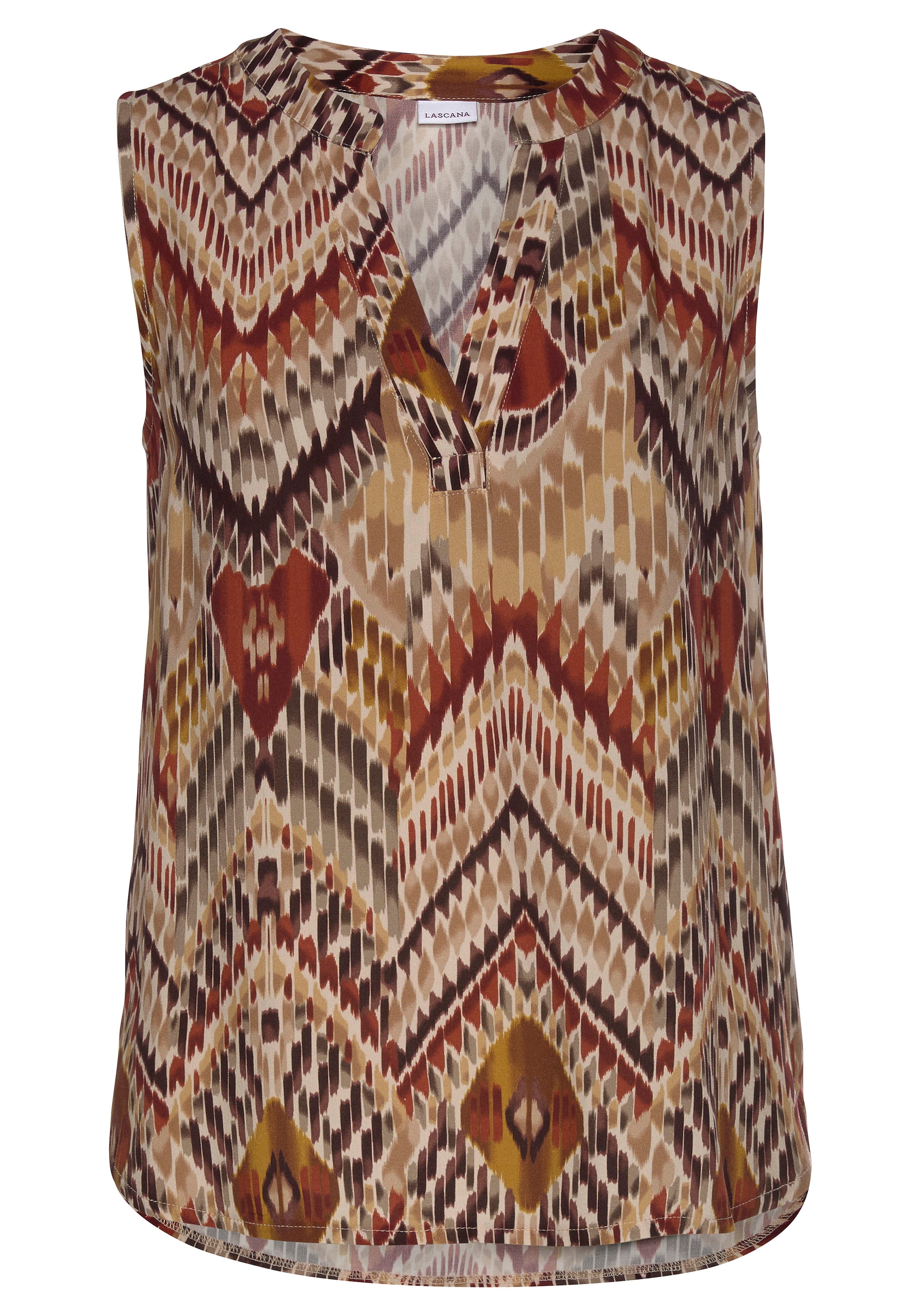 Chemisier LASCANA en marron : devant