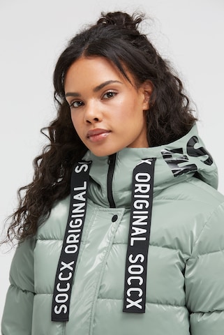Soccx Winter Parka in Blue