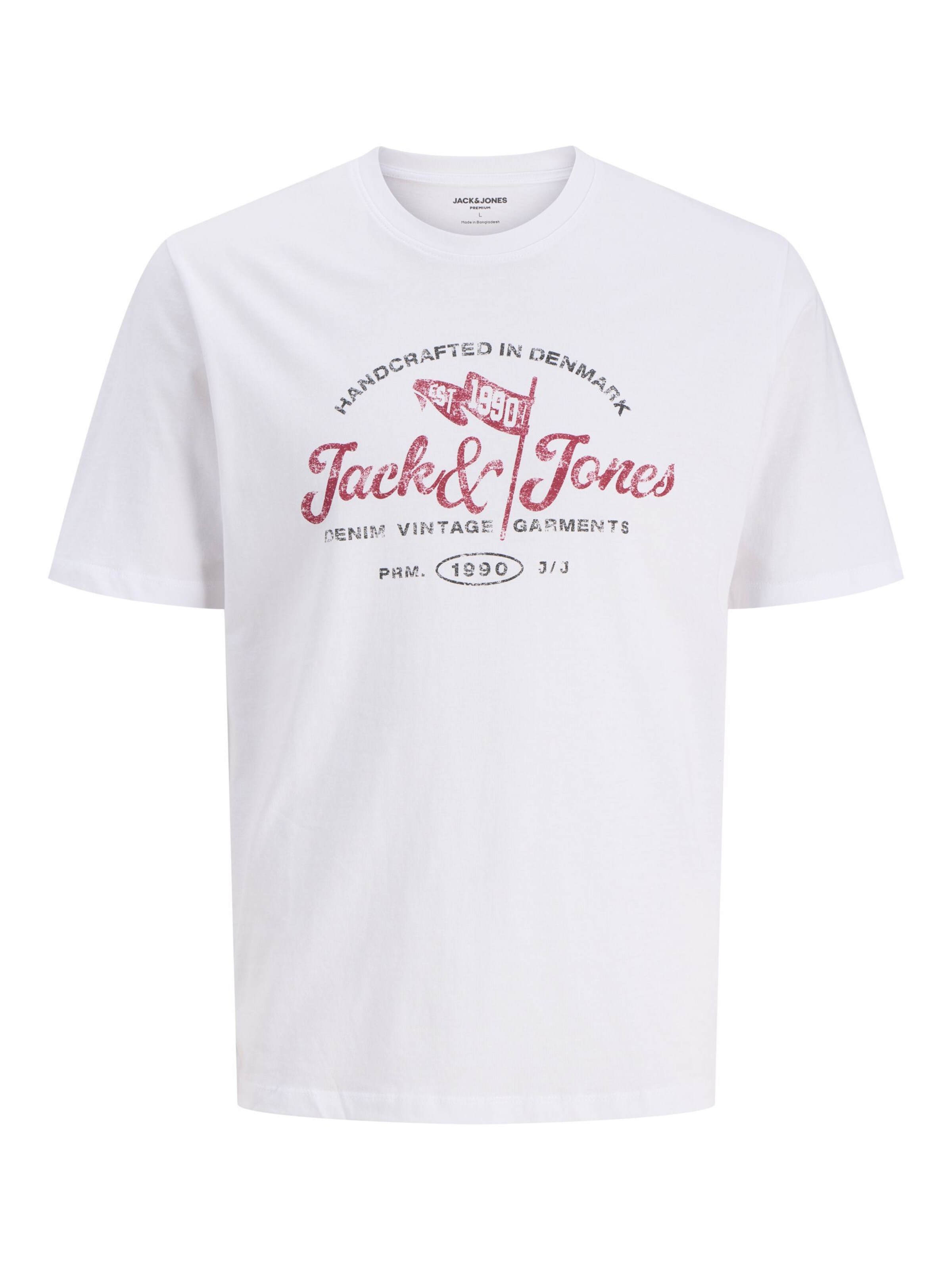 JACK & JONES Shirt in White: front
