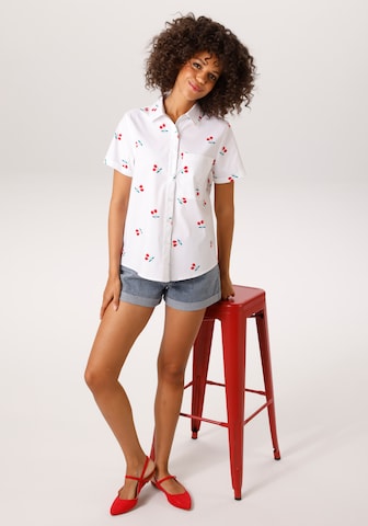 Aniston CASUAL Blouse in White