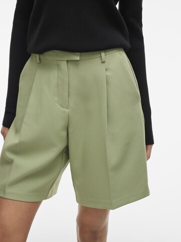 Regular Pantalon VILA en vert