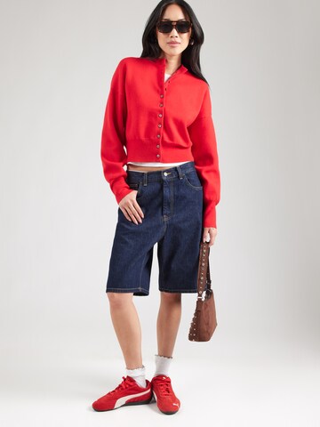 Cardigan TOPSHOP en rouge
