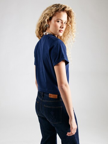 GUESS - Camiseta en azul